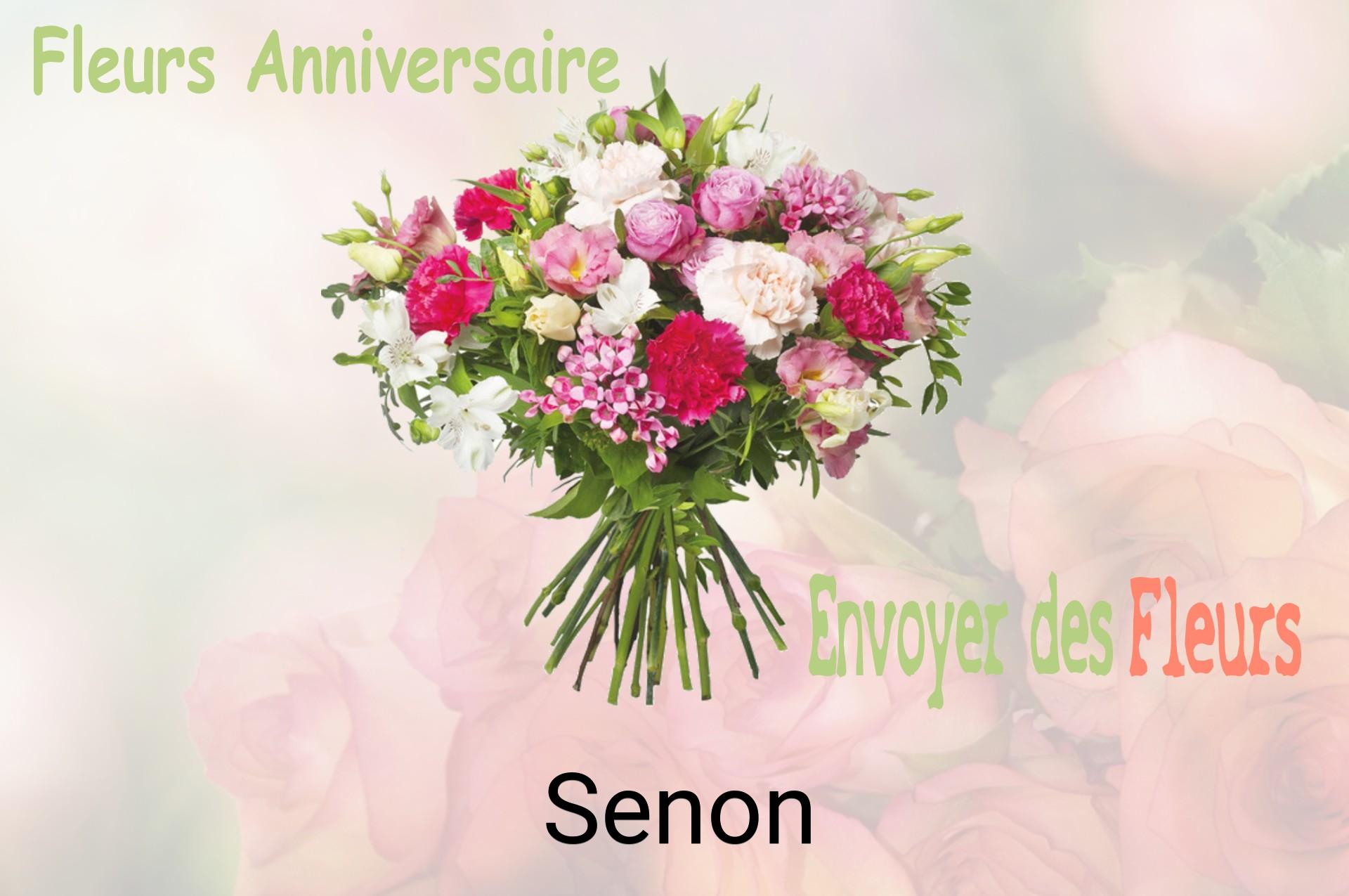 Bouquet de fleurs d’anniversaire livré à Senon