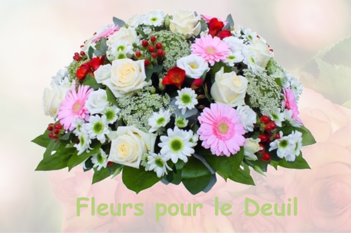 fleurs deuil SENON